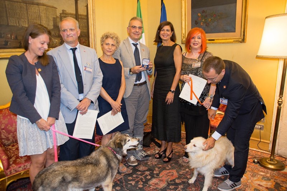 La Presidente Boldrini premia la LAV e i sindacati dei pensionati per la campagna 