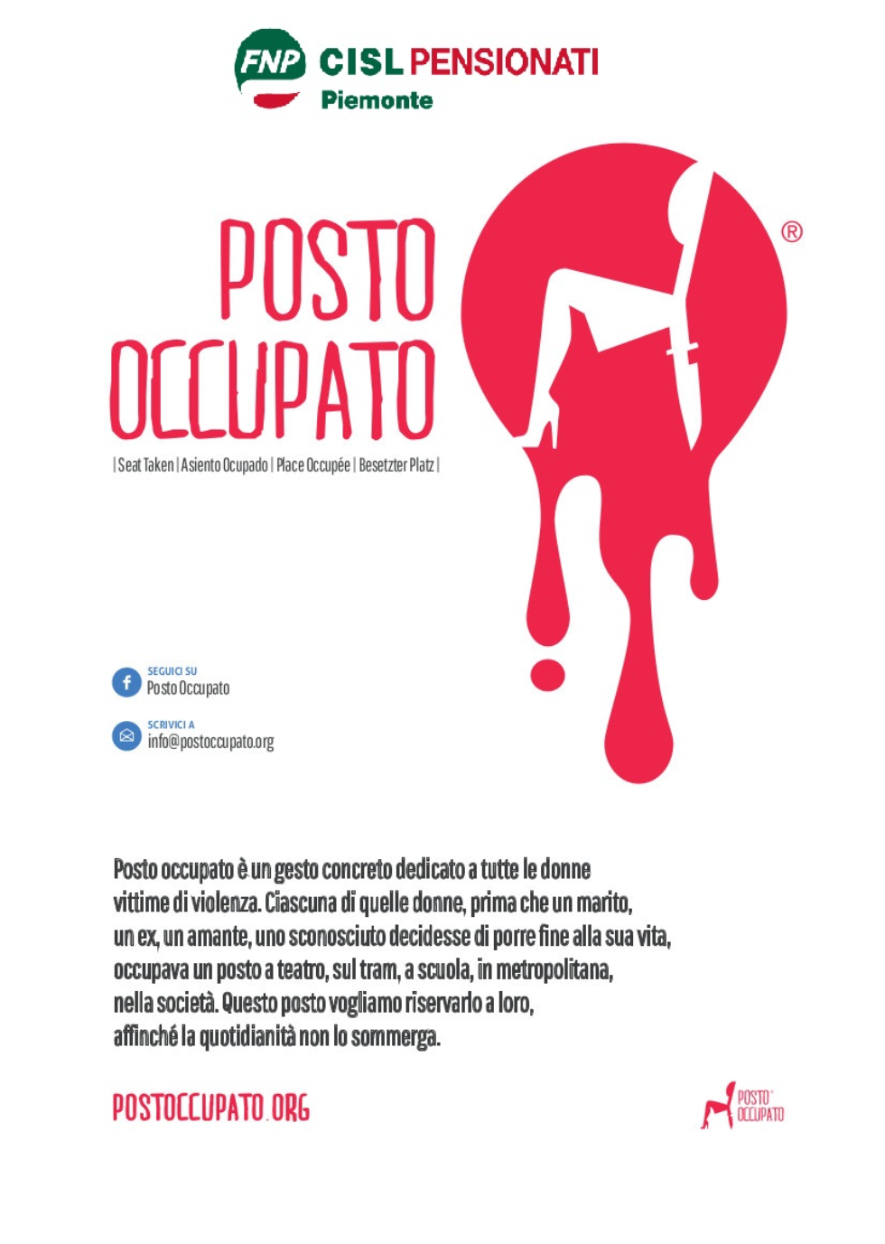 FNP Piemonte contro la violenza sulle donne