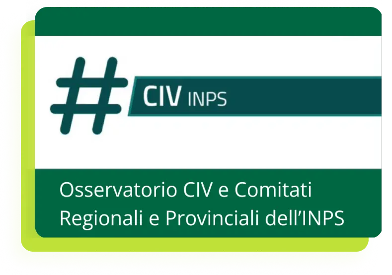 Osservatorio CIV INPS e Comitati Regionali e Provinciali dell'INPS CISL
