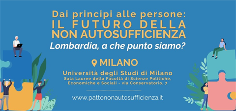 Dai principi alle persone: il futuro della non autosufficienza