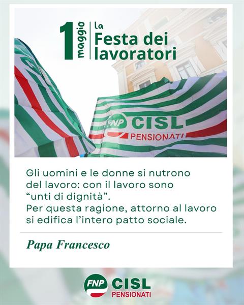 1 Maggio. Emilio Didonè: riflettere su rispetto e dignità del lavoro