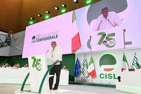 L’intervento del segretario generale FNP CISL Roberto Pezzani al XX Congresso Cisl 