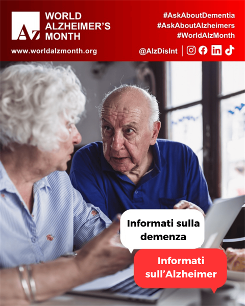 Pezzani: su Alzheimer il nostro appello ad accrescerne la consapevolezza per sostenere chi ne è affetto e le famiglie