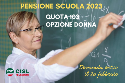 Pensioni scuola 2023: domande entro il 28 febbraio, quello che c’è da sapere