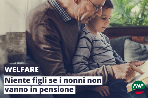 Famiglia, i giovani italiani aspettano i nonni in pensione per avere figli