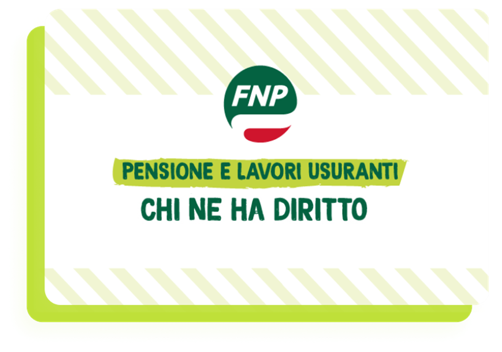PENSIONE ANTICIPATA LAVORI USURANTI