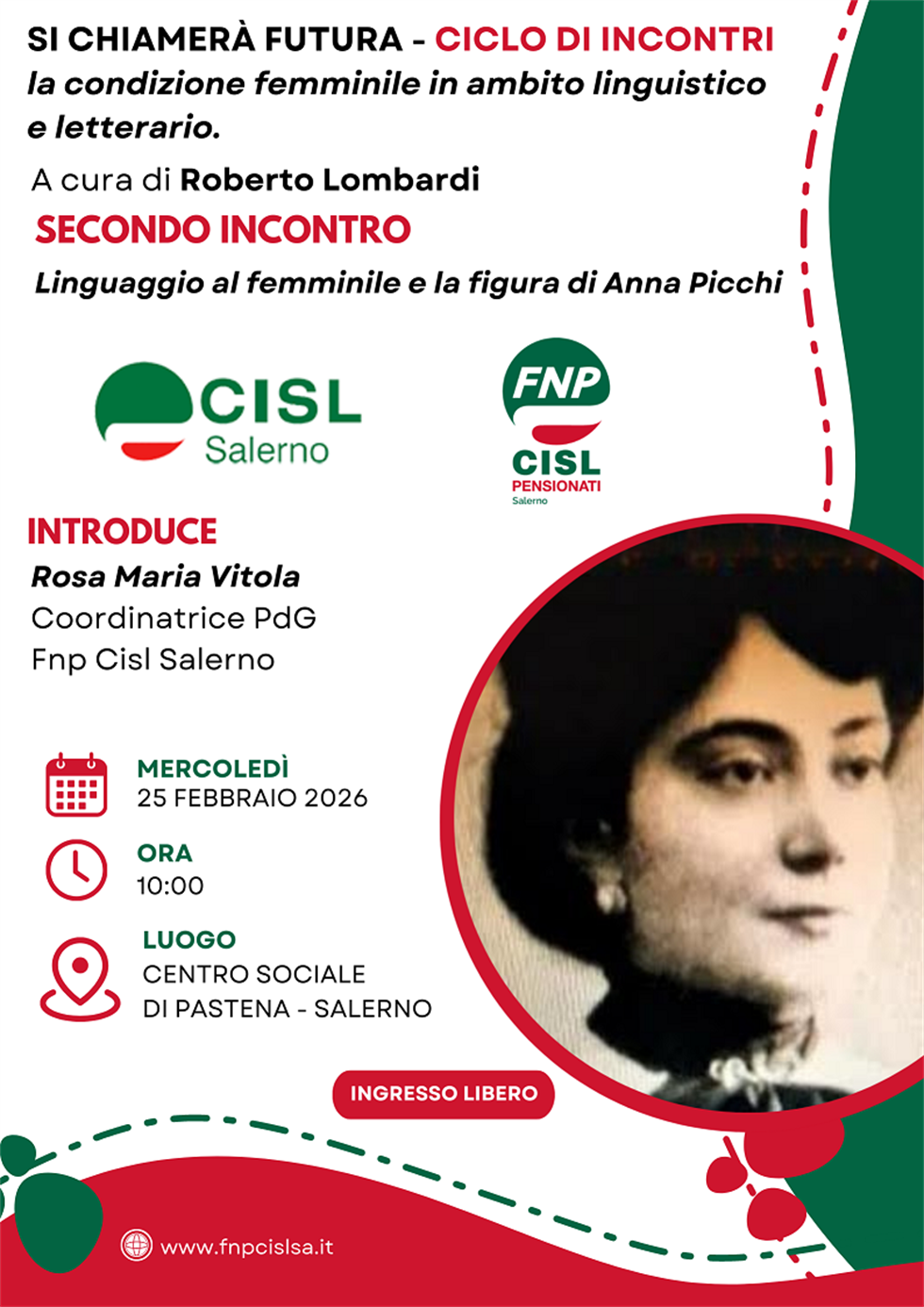 Linguaggio al femminile e la figura di Anna Picchi