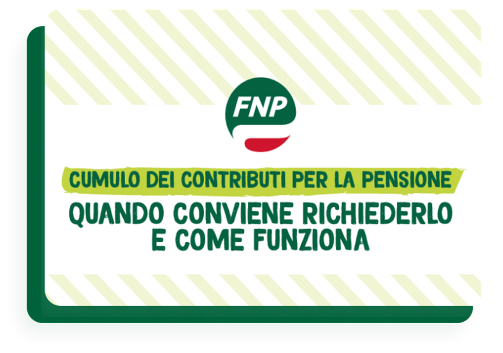 Cumulo dei contributi per la pensione