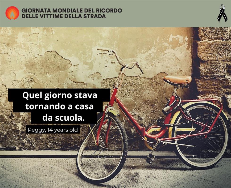 Giornata mondiale del ricordo delle vittime della strada: più rischio gli anziani e i giovani