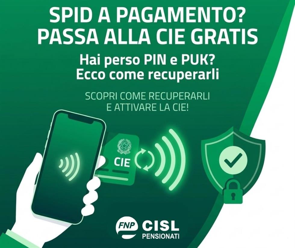 Spid a pagamento? Come passare alla Carta d'Identità Elettronica (CIE) e recuperare i codici PIN e PUK