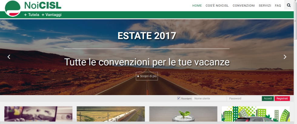 La Cisl lancia al Congresso nuovo portale per i servizi agli iscritti ed alle loro famiglie
