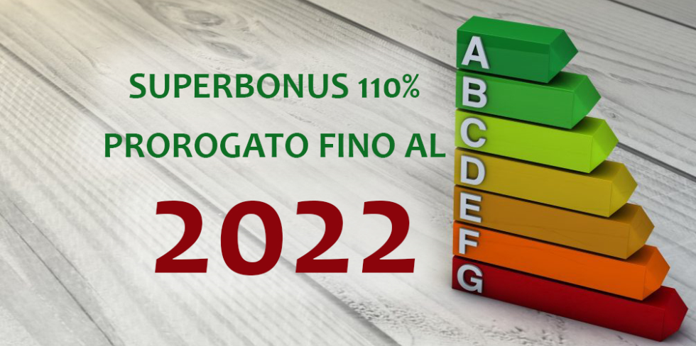 SUPERBONUS 110%  PROROGA per le persone fisiche, case popolari e condomini