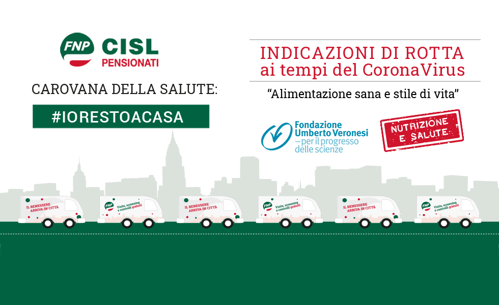 COVID-19, le indicazioni per una corretta alimentazione durante l’emergenza 