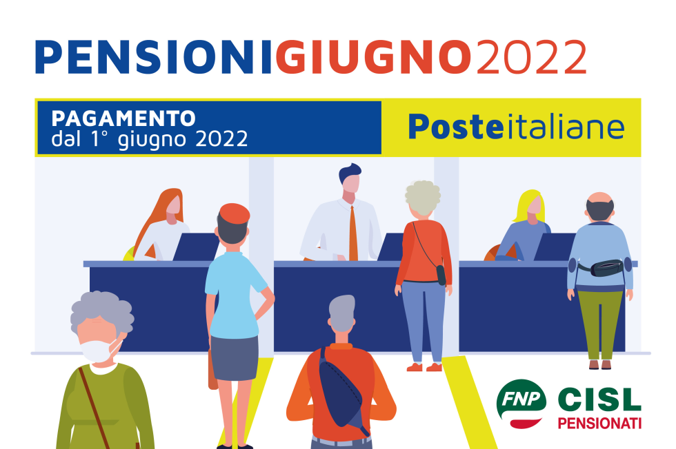 Pensioni giugno 2022, il calendario dei pagamenti