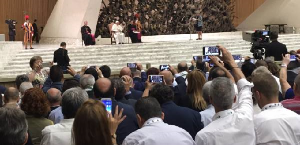 Papa Francesco incontra i delegati Cisl