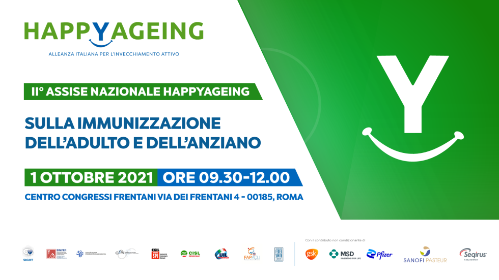 II Assise Nazionale HappyAgeing sull’immunizzazione dell’adulto e dell’anziano