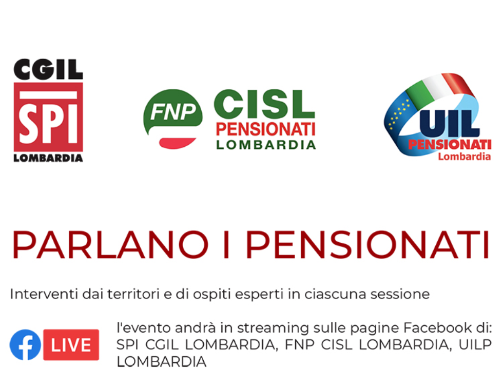 Parlano i pensionati: alla diretta online del 2 dicembre Piero Ragazzini