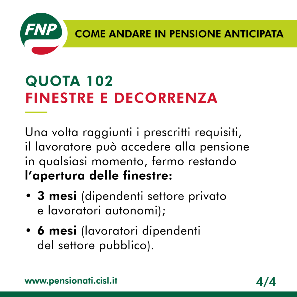 Quota 102, come funziona e chi può usufruirne