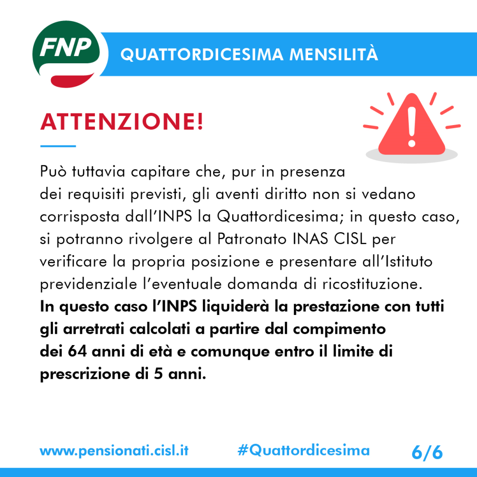 Quattordicesima in arrivo: a chi spetta e come si calcola