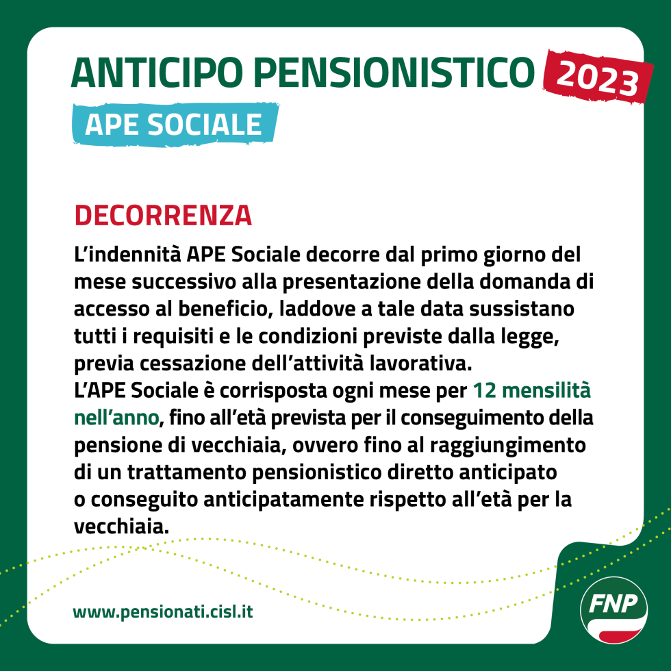 APE Sociale: a chi spetta e come funziona