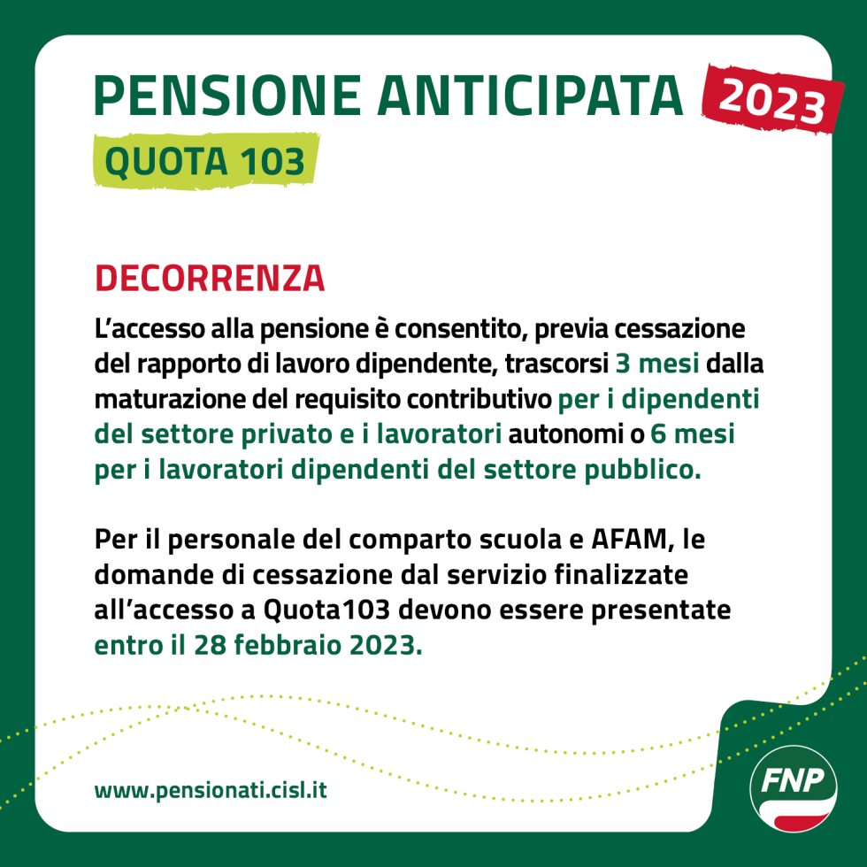 Come andare in pensione anticipata 2023: Quota 103, la guida