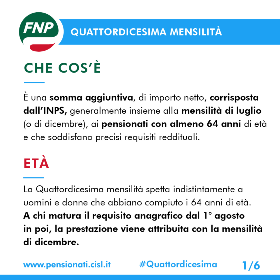 Quattordicesima in arrivo: a chi spetta e come si calcola